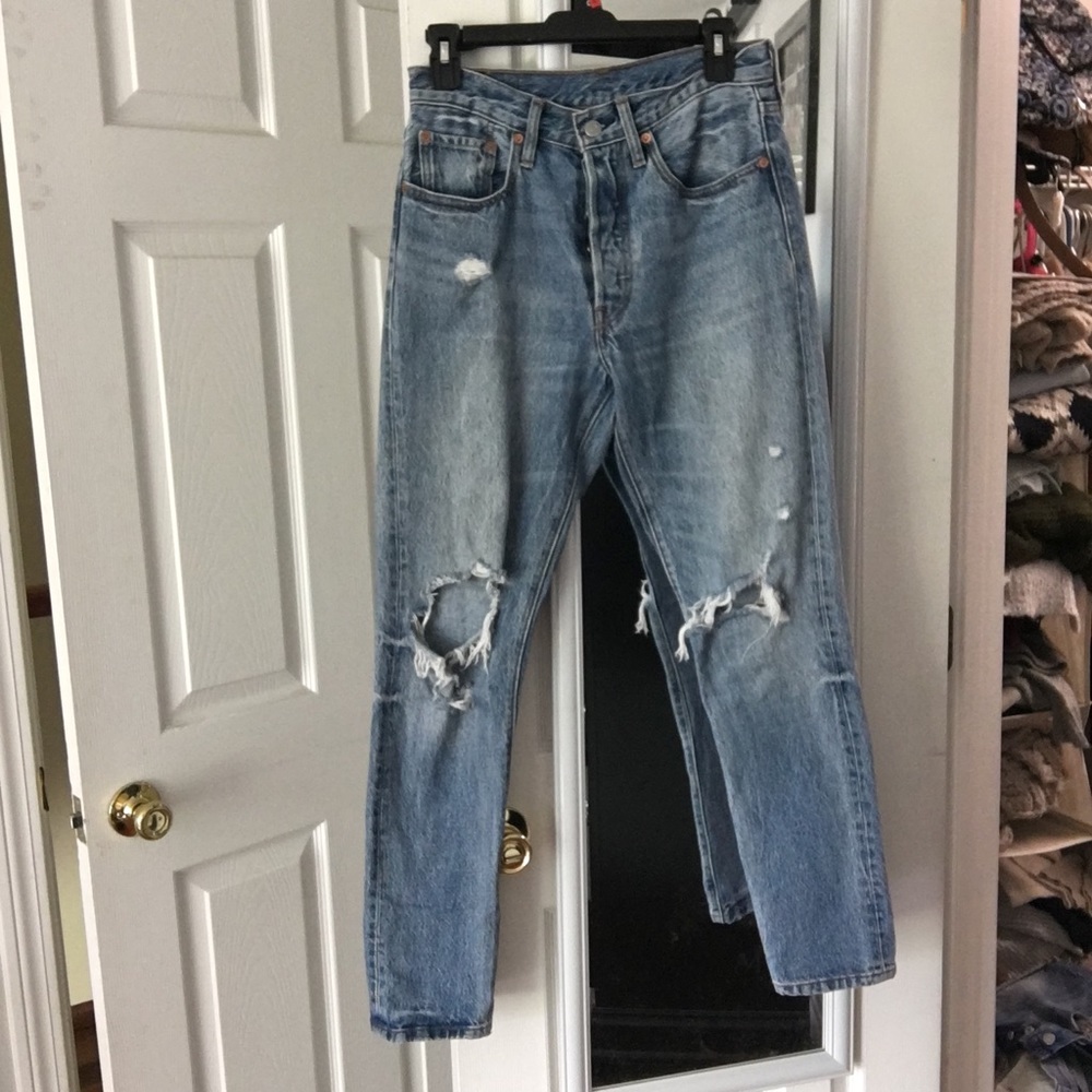 Levi 501 skinny jeans